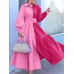 <b>Notice</b>: Undefined variable: alt_image in <b>/www/wwwroot/www.toponeclothing.com/vqmod/vqcache/vq2-catalog_view_theme_fastor_template_product_product.tpl</b> on line <b>162</b>Women Long Sleeve Pleated Loose Contrast Color Block Patchwork Solid Lapel Midi Dresses