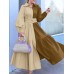 <b>Notice</b>: Undefined variable: alt_image in <b>/www/wwwroot/www.toponeclothing.com/vqmod/vqcache/vq2-catalog_view_theme_fastor_template_product_product.tpl</b> on line <b>155</b>Women Long Sleeve Pleated Loose Contrast Color Block Patchwork Solid Lapel Midi Dresses