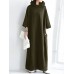 <b>Notice</b>: Undefined variable: alt_image in <b>/www/wwwroot/www.toponeclothing.com/vqmod/vqcache/vq2-catalog_view_theme_fastor_template_product_product.tpl</b> on line <b>162</b>Women Loose Sweatshirt Maxi Length Side Pockets Hooded Midi Dresses